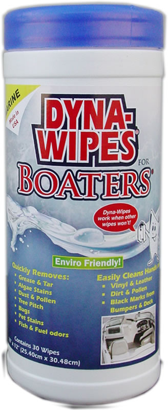 Dyna-Wipes for Boaters Each